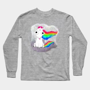 Derpy Unicorn Long Sleeve T-Shirt